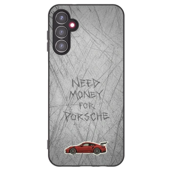 Picasee silikonowe czarne etui na Samsung Galaxy A14 4G A145R - Garage Scratch