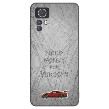 Picasee silikonowe czarne etui na Xiaomi Redmi Note 12S - Garage Scratch