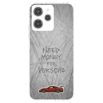 Picasee silikonowe przeźroczyste etui na Xiaomi Redmi 12 4G - Garage Scratch