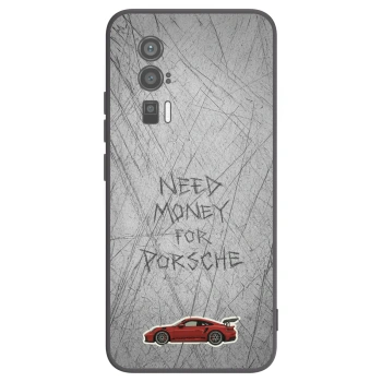Picasee silikonowe czarne etui na Xiaomi Poco F5 Pro 5G - Garage Scratch