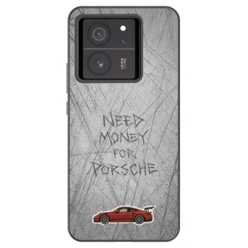 Picasee silikonowe czarne etui na Xiaomi 13T Pro - Garage Scratch
