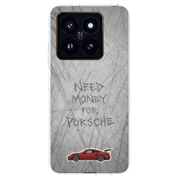 Picasee silikonowe przeźroczyste etui na Xiaomi 14 Pro - Garage Scratch