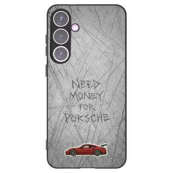 Picasee silikonowe czarne etui na Samsung Galaxy S24+ S926B 5G - Garage Scratch