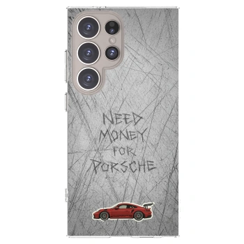 Picasee silikonowe przeźroczyste etui na Samsung Galaxy S24 Ultra S928B 5G - Garage Scratch