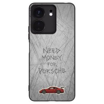 Picasee silikonowe czarne etui na Xiaomi Redmi 13C 4G - Garage Scratch