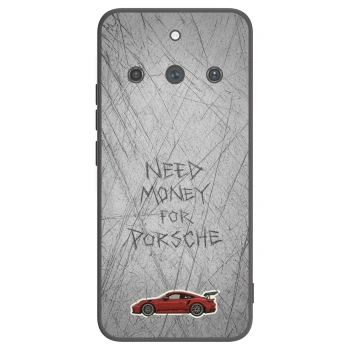 Picasee silikonowe czarne etui na Realme 11 Pro+ - Garage Scratch