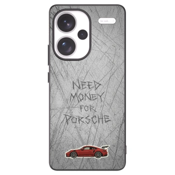 Picasee silikonowe czarne etui na Xiaomi Redmi Note 13 Pro+ 5G - Garage Scratch