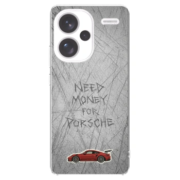Picasee silikonowe przeźroczyste etui na Xiaomi Redmi Note 13 Pro+ 5G - Garage Scratch