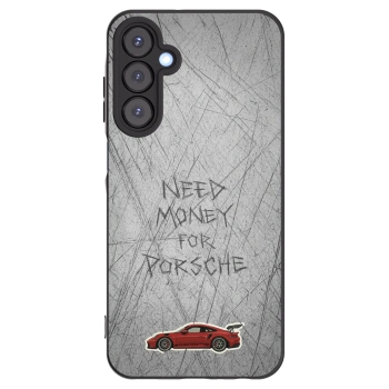 Picasee silikonowe czarne etui na Samsung Galaxy A25 A256B 5G - Garage Scratch