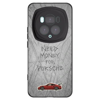 Picasee silikonowe czarne etui na Honor Magic6 Pro - Garage Scratch