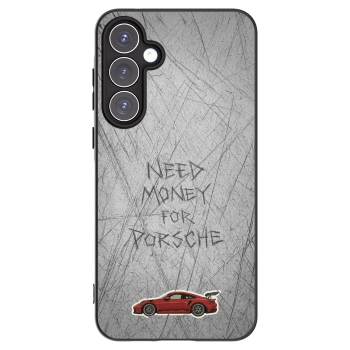 Picasee silikonowe czarne etui na Samsung Galaxy A55 5G A556B - Garage Scratch