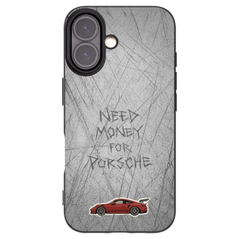 Picasee silikonowe czarne etui na Apple iPhone 16 - Garage Scratch