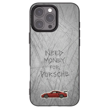Picasee silikonowe czarne etui na Apple iPhone 16 Pro Max - Garage Scratch