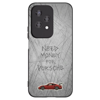 Picasee silikonowe czarne etui na Honor 200 Lite - Garage Scratch
