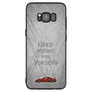Picasee silikonowe czarne etui na Samsung Galaxy S8 G950F - Garage Scratch