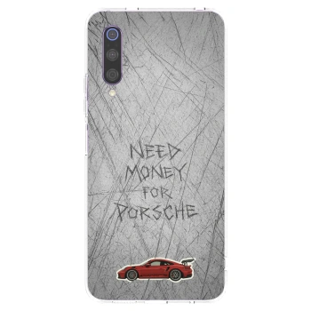 Picasee silikonowe przeźroczyste etui na Xiaomi Mi 9 - Garage Scratch