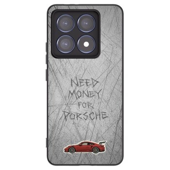 Picasee silikonowe czarne etui na Xiaomi 14T Pro - Garage Scratch