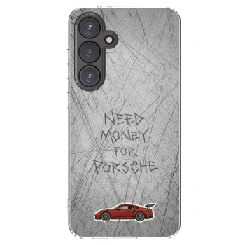 Picasee silikonowe przeźroczyste etui na Samsung Galaxy S24 FE S721B - Garage Scratch
