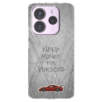 Picasee silikonowe przeźroczyste etui na Xiaomi Redmi Note 14 5G - Garage Scratch