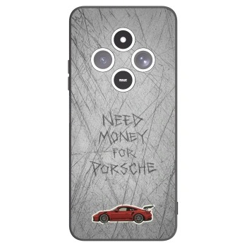 Picasee silikonowe czarne etui na Xiaomi Redmi 14C - Garage Scratch