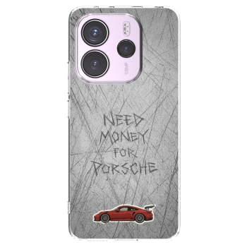 Picasee silikonowe przeźroczyste etui na Xiaomi Redmi Note 14 4G - Garage Scratch