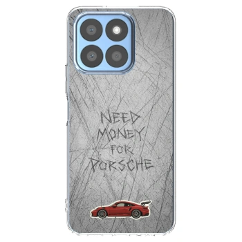 Picasee silikonowe przeźroczyste etui na Honor X8c - Garage Scratch