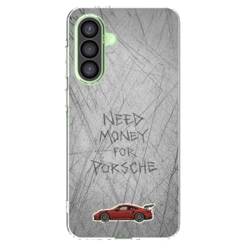 Picasee silikonowe przeźroczyste etui na Samsung Galaxy A26 5G A266B - Garage Scratch