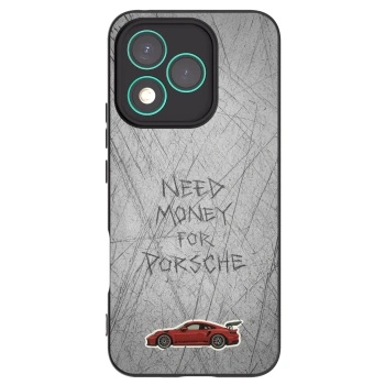 Picasee silikonowe czarne etui na Honor 400 Lite 5G - Garage Scratch