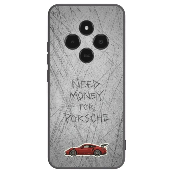 Picasee silikonowe czarne etui na Xiaomi Poco C75 - Garage Scratch