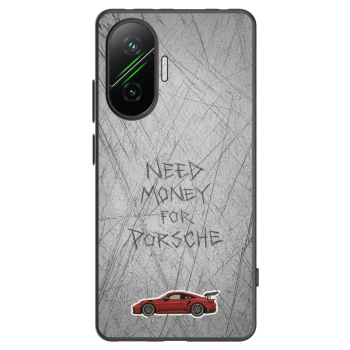 Picasee silikonowe czarne etui na Xiaomi Poco F7 Pro 5G - Garage Scratch