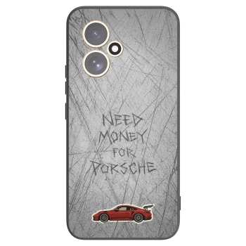 Picasee silikonowe czarne etui na Honor 400 5G - Garage Scratch