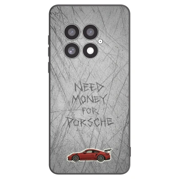 Picasee silikonowe czarne etui na OnePlus 13 5G - Garage Scratch