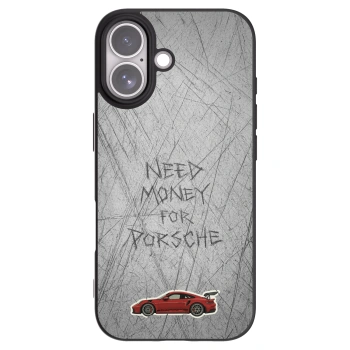 Picasee silikonowe czarne etui na Apple iPhone 17 - Garage Scratch