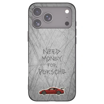 Picasee silikonowe czarne etui na Apple iPhone 17 Pro Max - Garage Scratch