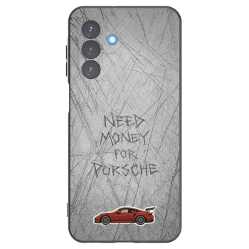 Picasee silikonowe czarne etui na Samsung Galaxy A17 5G - Garage Scratch