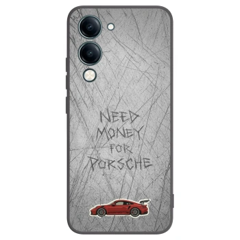 Picasee silikonowe czarne etui na Vivo Y29s 5G - Garage Scratch