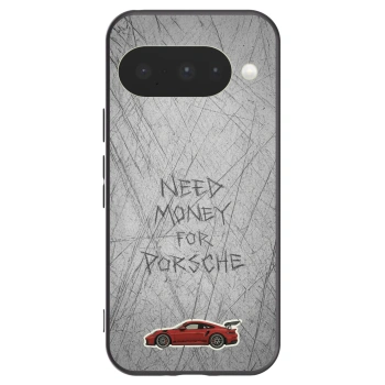 Picasee silikonowe czarne etui na Google Pixel 10 - Garage Scratch