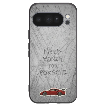 Picasee silikonowe czarne etui na Google Pixel 10 Pro - Garage Scratch