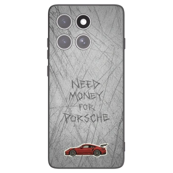 Picasee silikonowe czarne etui na Motorola Edge 60 Fusion - Garage Scratch