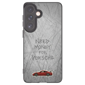 Picasee silikonowe czarne etui na Samsung Galaxy S26+ - Garage Scratch