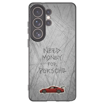 Picasee silikonowe czarne etui na Samsung Galaxy S26 Ultra - Garage Scratch