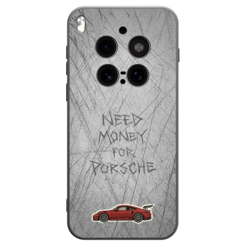 Picasee silikonowe czarne etui na Vivo X300 Pro - Garage Scratch