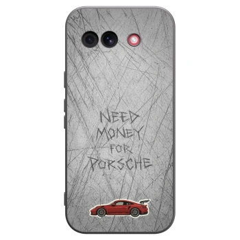 Picasee silikonowe czarne etui na Google Pixel 10a - Garage Scratch
