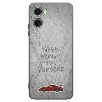 Picasee silikonowe czarne etui na Motorola Moto G06 - Garage Scratch