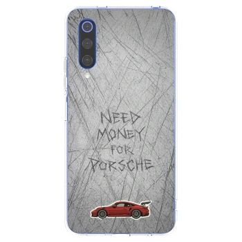 Picasee silikonowe przeźroczyste etui na Xiaomi Mi 9 SE - Garage Scratch