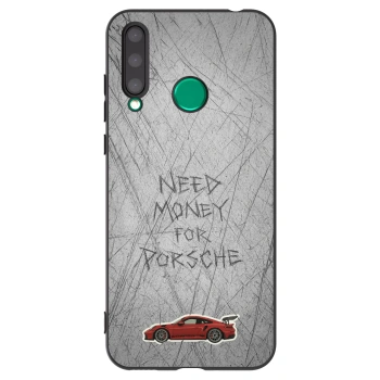 Picasee silikonowe czarne etui na Honor 20 Lite - Garage Scratch