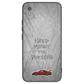Picasee silikonowe czarne etui na Xiaomi Redmi 7A - Garage Scratch