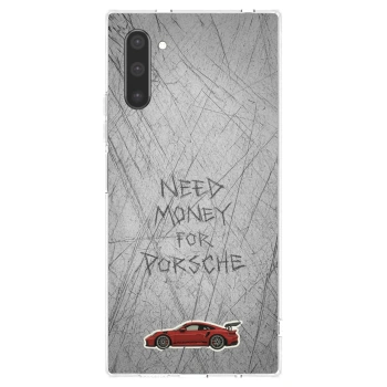 Picasee silikonowe przeźroczyste etui na Samsung Galaxy Note 10 N970F - Garage Scratch