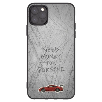 Picasee silikonowe czarne etui na Apple iPhone 11 Pro Max - Garage Scratch