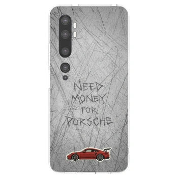 Picasee silikonowe przeźroczyste etui na Xiaomi Mi Note 10 (Pro) - Garage Scratch